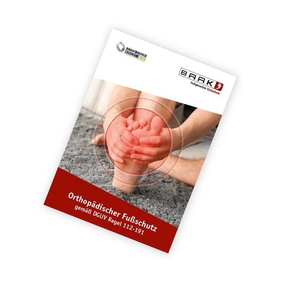 orthopaedic foot protection baak work shoes