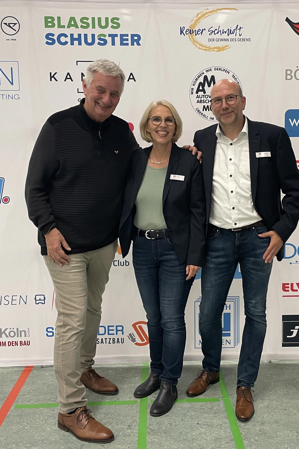 sicherheitsschuhe baak gorelax soziales engagement fly help Schule Spenden Veranstaltung Reiner Meutsch Andrea Grusa Ingo Grusa